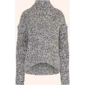 Dámský svetr Mrs & Hugs Dámský Svetr S Alpakou, tmavě šedá / světle šedá, 38