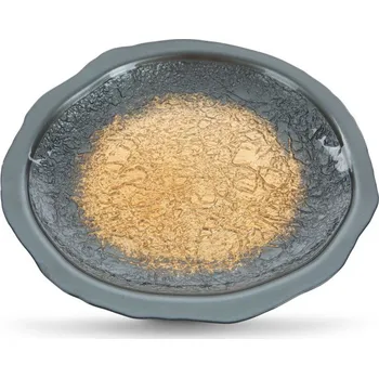 Talíř Dekorační talíř ABI 02 ocelový / zlatý