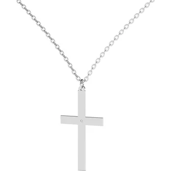 Náhrdelník Náhrdelník s diamantem Cross