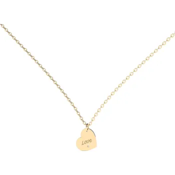 Náhrdelník Náhrdelník s diamantem Love