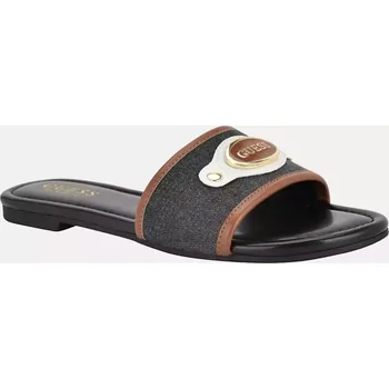 Dámské žabky GUESS dámské pantofle, nazouváky Lyndon černé 38,5