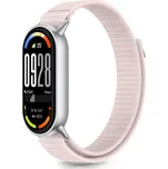 Tech-Protect Řemínek na Xiaomi Smart Band 8 / 9 / 10 - Tech-Protect, Nylon Stripe Pink