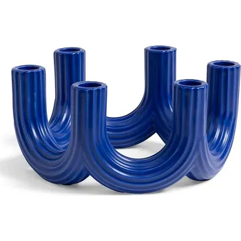 Svícen Dekorativní svícen &k amsterdam churros blue 11 cm 1476.01 modrá 55X