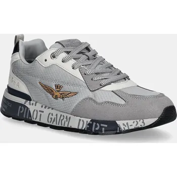 Pánské tenisky Tenisky Aeronautica Militare SNEAKERS pánské, šedá barva, 252SC0276UCT04249 252SC0276UCT04249.34360 09X, EUR 44