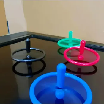 Gadget Plovoucí gyroskop s vykřičníkem, zelený