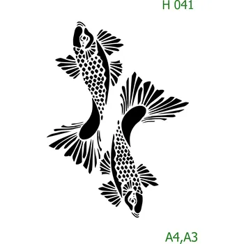 Šablona H 041 - A3 , Lepící fólie