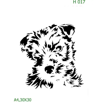 Šablona H 017 - A4 , Lepící fólie