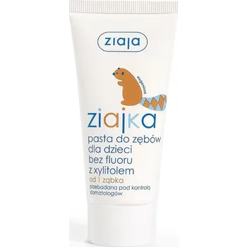 zubní pasta Ziaja - Baby - zubní pasta bez fluoru s xylitolem od 1.zoubku (bobřík) / 50ml