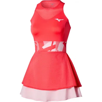 Dámské šaty Dámské šaty Mizuno Daybreakers Dress W Calypso Coral M