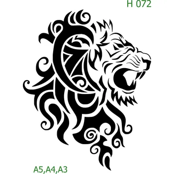 Šablona H 072 - A4 , Nelepící folie