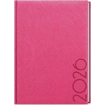 Diář Týdenní diář 2026 Prokop Tora B6 růžová