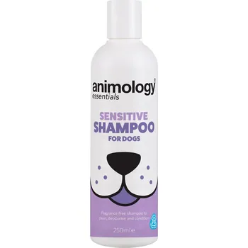 Kosmetika pro psa Animology Essentials Jemný šampon bez vůně pro citlivé psy 250ml
