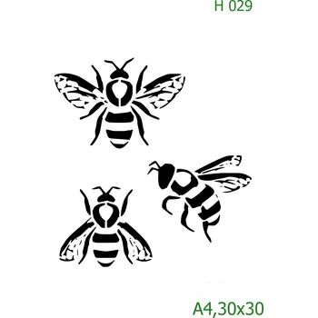 Šablona H 029 - 30 x 30 cm , Lepící fólie