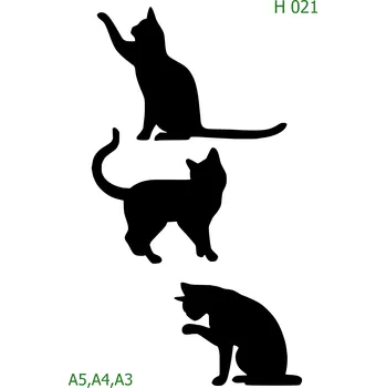 Šablona H 021 - A3 , Nelepící folie
