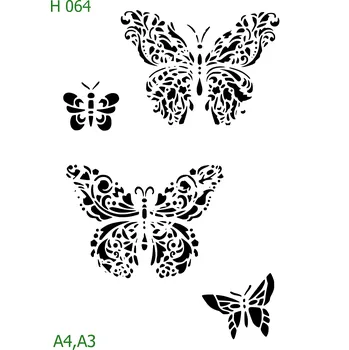 Šablona H 064 - A4 , Nelepící folie