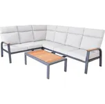 Rojaplast ANNECY rohová hliníková souprava