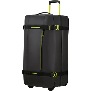 Cestovní taška American Tourister Urban Track Taška na kolečkách 78cm Černá BLACK/LIME