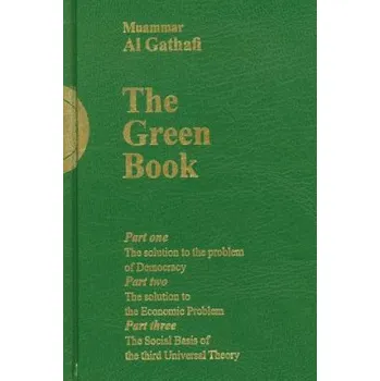 Cizojazyčná kniha Gaddafi's "The Green Book" (Muammar Al-Gaddafi)(Brožovaná)