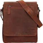 Pánská kožená taška přes rameno Greenwood Matthew - hnědá