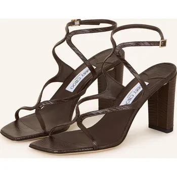 Dámské sandále Jimmy Choo Dámské Sandály Azie, tmavě hnědá, 39