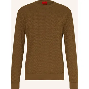 Pánský svetr Hugo Pánský Svetr Simo, hnědá, XL