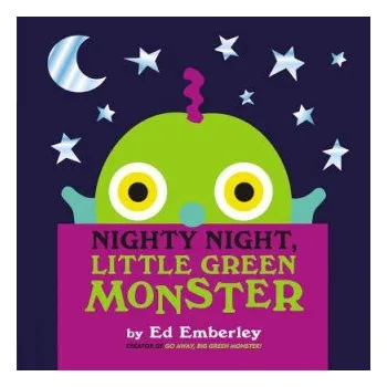 Cizí jazyk Nighty Night, Little Green Monster (Ed Emberley)(Pevná)