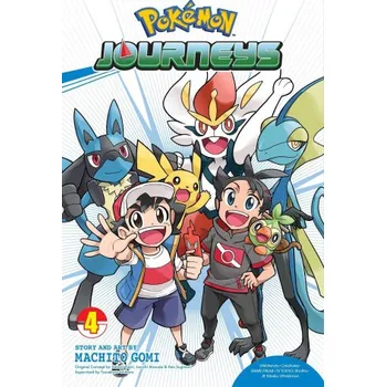 Komiks pro dospělé Pokemon Journeys, Vol. 4 (Brožovaná)