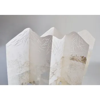 Porigami přání s obálkou Mountain, 11x 22 cm