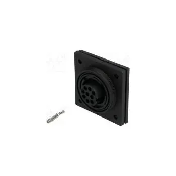 Elektrická zásuvka Konektor kulatý zásuvka zásuvka PIN 9 Buccaneer Standard