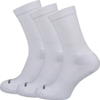 Pánské ponožky Ponožky MOOA Essential 3-pack Velikost ponožek: 35-38 / Barva: bílá