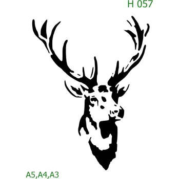 Šablona H 057 - A4 , Lepící fólie