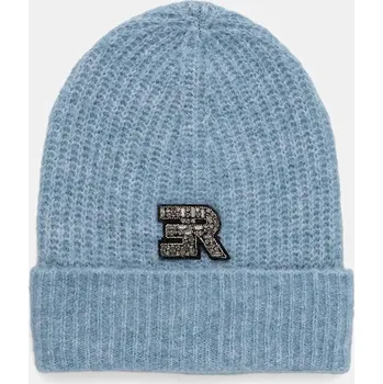 Čepice Čepice s vlnou Ermanno Firenze 57TV005E89 modrá 55X, vel. ONE SIZE