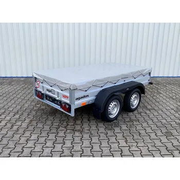 Plachta na motorové vozidlo Plachta přes bočnice AGA KIT EM5/EM6 + 3x příčka 137,5 cm