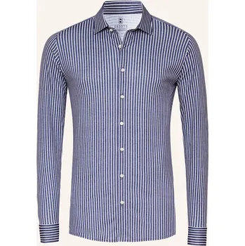 Pánská košile Desoto Pánská Žerzejová Košile Slim Fit, tmavě modrá / bílá, 46