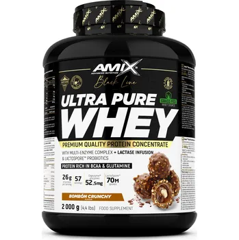 Protein Amix Nutrition Black Line Ultra Pure Whey Protein 2000 g bonbón crunchy