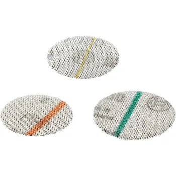 Brusný papír BOSCH Sada brusných mřížek pro EasyCurvSander 12V, P80/180/320, 40mm - 18ks 2608621718