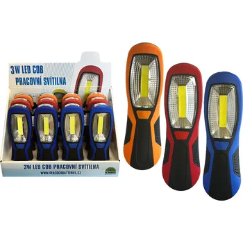 Svítilna Konnoc S-3555 3W LED COB + 3x1W LED pracovní svítilna 422149,40