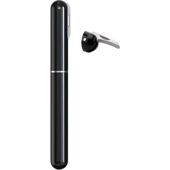 Otvírák 2v1 vývrtka na víno s integrovaným řezákem na fólie Elegantní otvírák s jehlou pro snadné odstranění korku Bezpečné a praktické použití černá