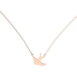 Náhrdelník s diamantem Swallow