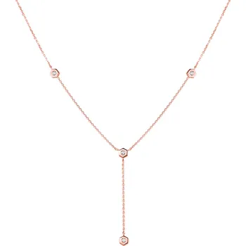 Náhrdelník Náhrdelník s diamanty Six Sides