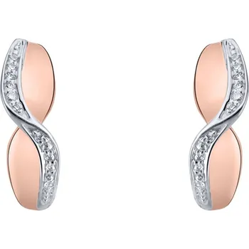 Náušnice Náušnice s diamanty Infinite Style