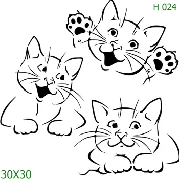 Šablona H 024 - 30 x 30 cm , Nelepící folie