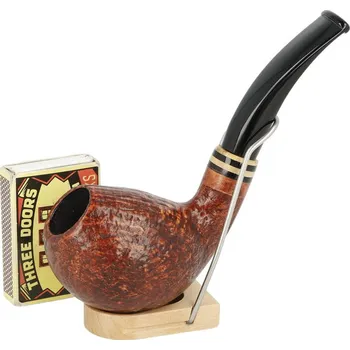 Čistič dýmky Dýmka Jemar Rustic Brown III, filtr 9mm