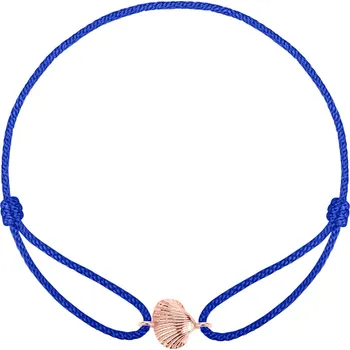 Náramek Dámský náramek se šňůrkou Luxury Clam