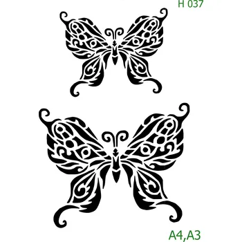 Šablona H 037 - A3 , Nelepící folie