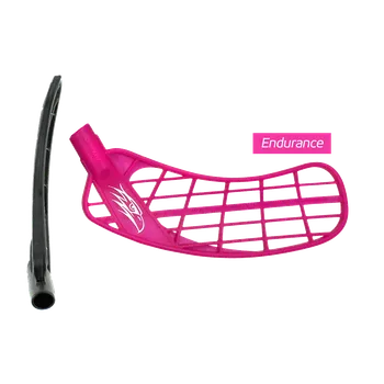 Míčový sport Salming čepel Hawk Endurance Černá, Endurance - středně tvrdá, Levá