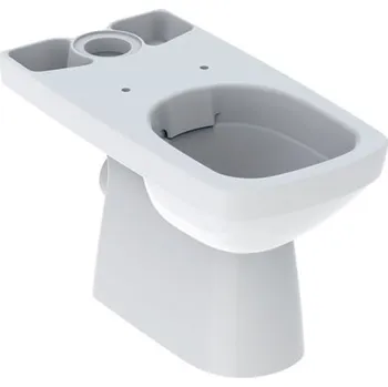 Klozet Geberit SELNOVA SQUARE WC kombi mísa, Rimfree splachování, zadní odpad