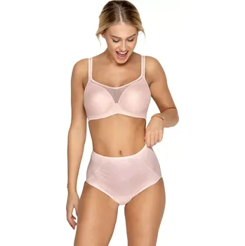 Podprsenka Moderní podprsenka s tylovou lambádou Timo 042829 pudr velikost 70I