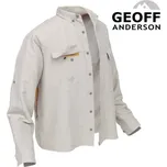 Košile Polybrush 2 Geoff Anderson dlouhý rukáv - písková Velikost: M