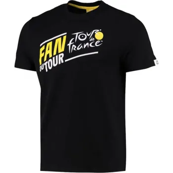 Pánské tričko Pánské tričko Tour de France vedoucí jezdec černé S